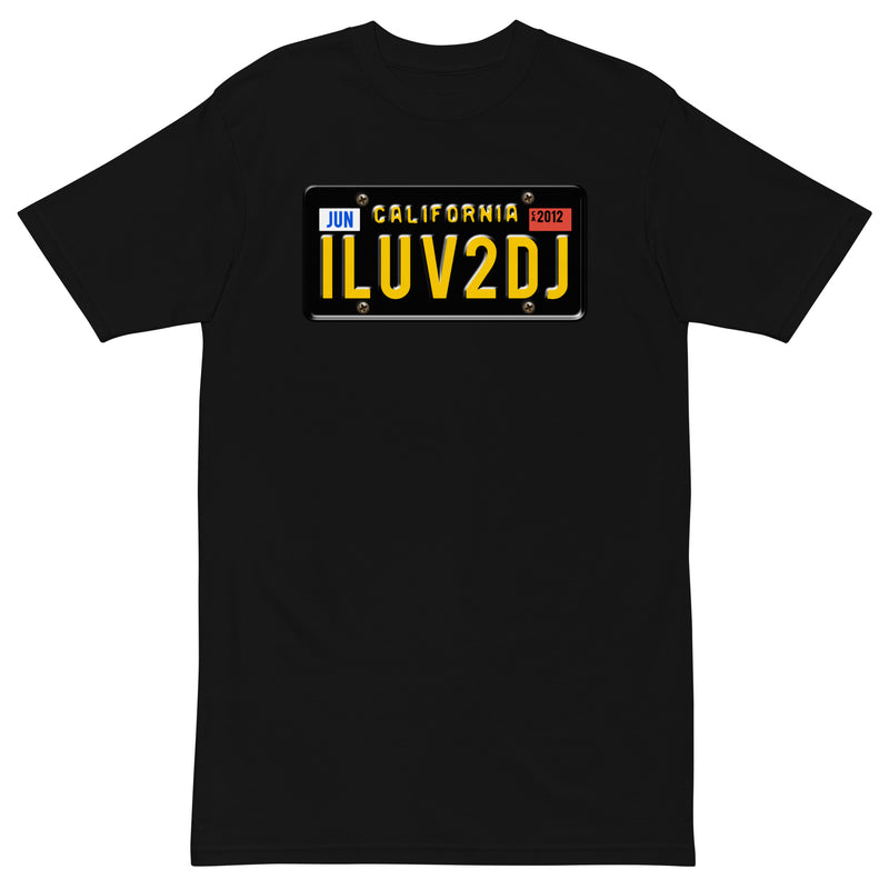 ILUV2DJ California Men’s Premium T-Shirt