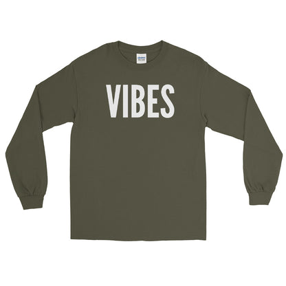 VIBES - Men’s Long Sleeve Shirt - Beats 4 Hope