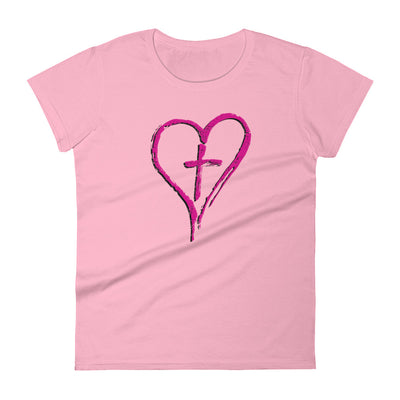 CROSS MY HEART Women's Cut T-Shirt - Beats 4 Hope