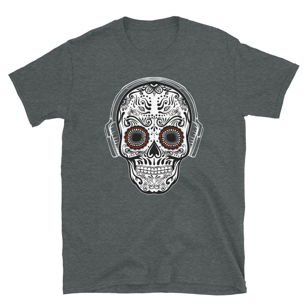 SUGAR SKULL BEATS Unisex T-Shirt - Beats 4 Hope