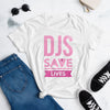 DJS SAVE LIVES PINK Women's T-Shirt LIMITED EDITION - Beats 4 Hope