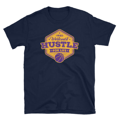 1985 West Coast Hustle - Lakers Vibe T-Shirt - Beats 4 Hope