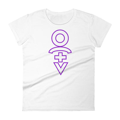 PURPLE LOVE - Women's short sleeve t-shirt - Beats 4 Hope