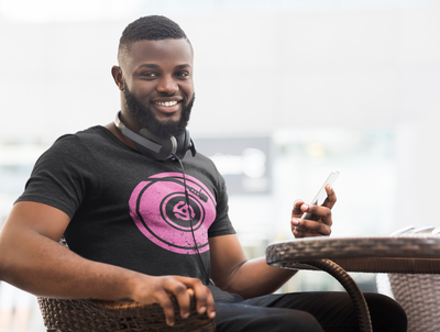 TURNTABLE THINK PINK Unisex T-Shirt - Beats 4 Hope
