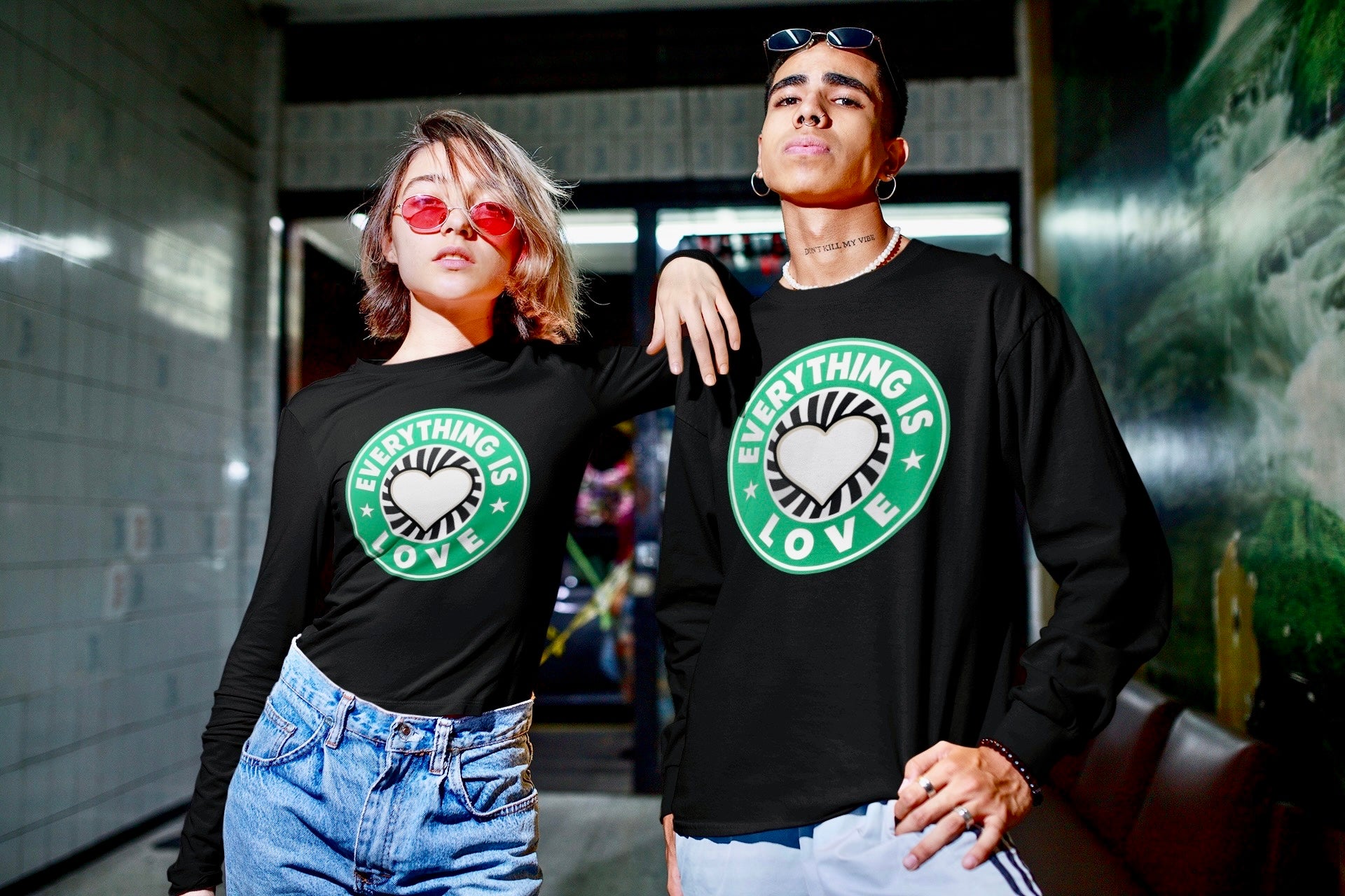 EVERYTHING IS LOVE - Long Sleeve Shirt - Beats 4 Hope