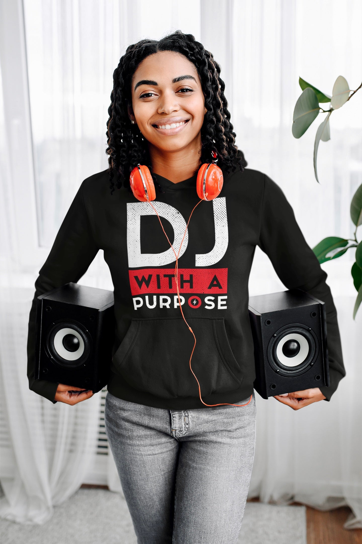 DJ WITH A PURPOSE Hoodie - Beats 4 Hope