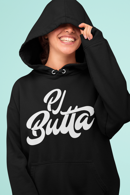 PJ Butta White Logo Hoodie - Beats 4 Hope