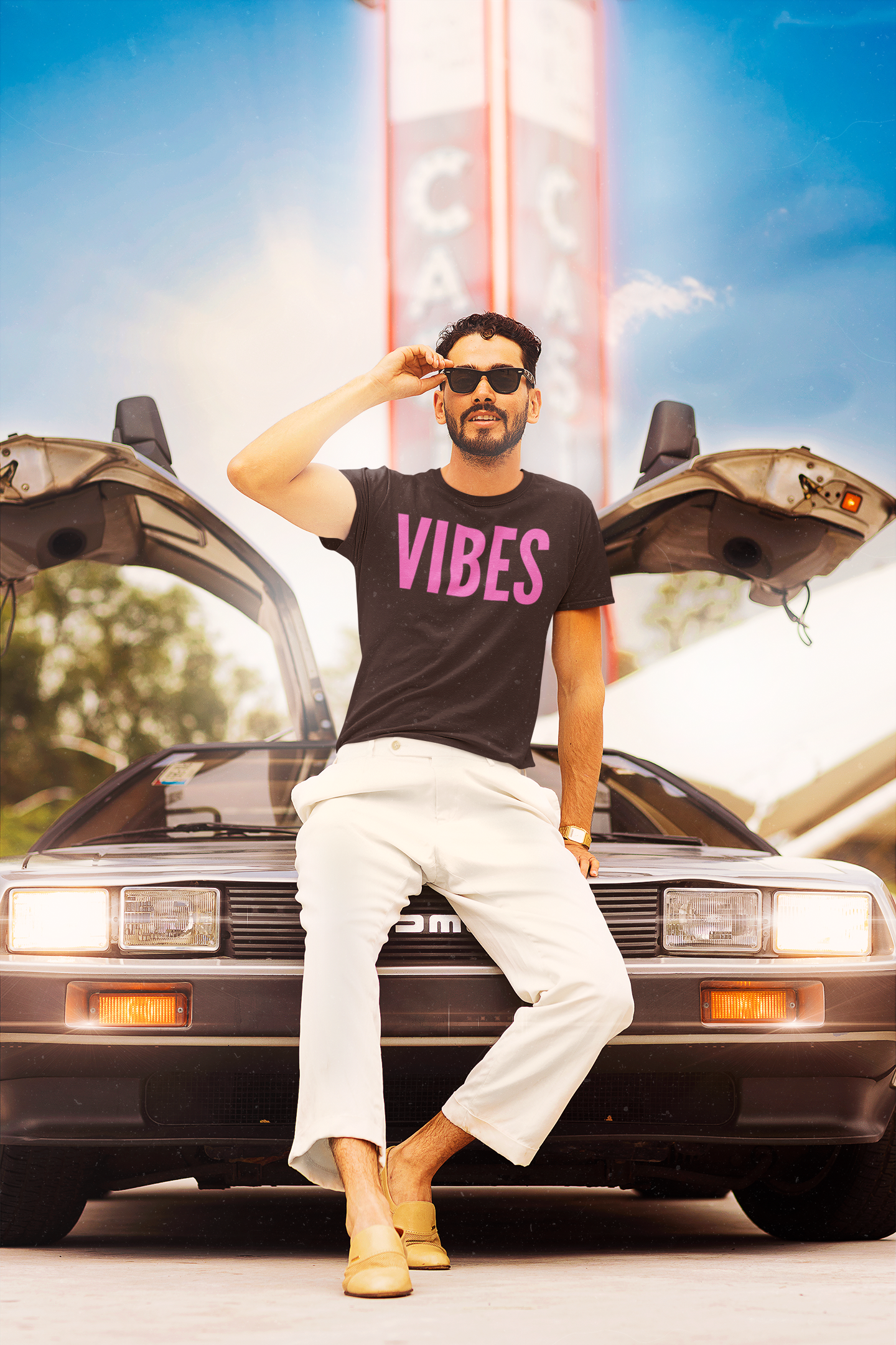 VIBES - Pink Unisex Special Edition T-Shirt - Beats 4 Hope