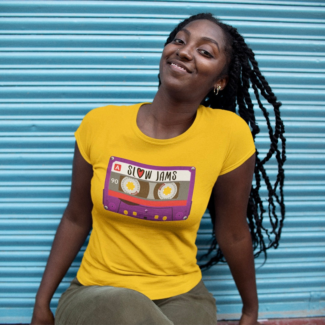 SLOW JAM Mixtape - Women's Relaxed T-Shirt