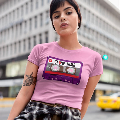 SLOW JAM Mixtape - Women's Relaxed T-Shirt