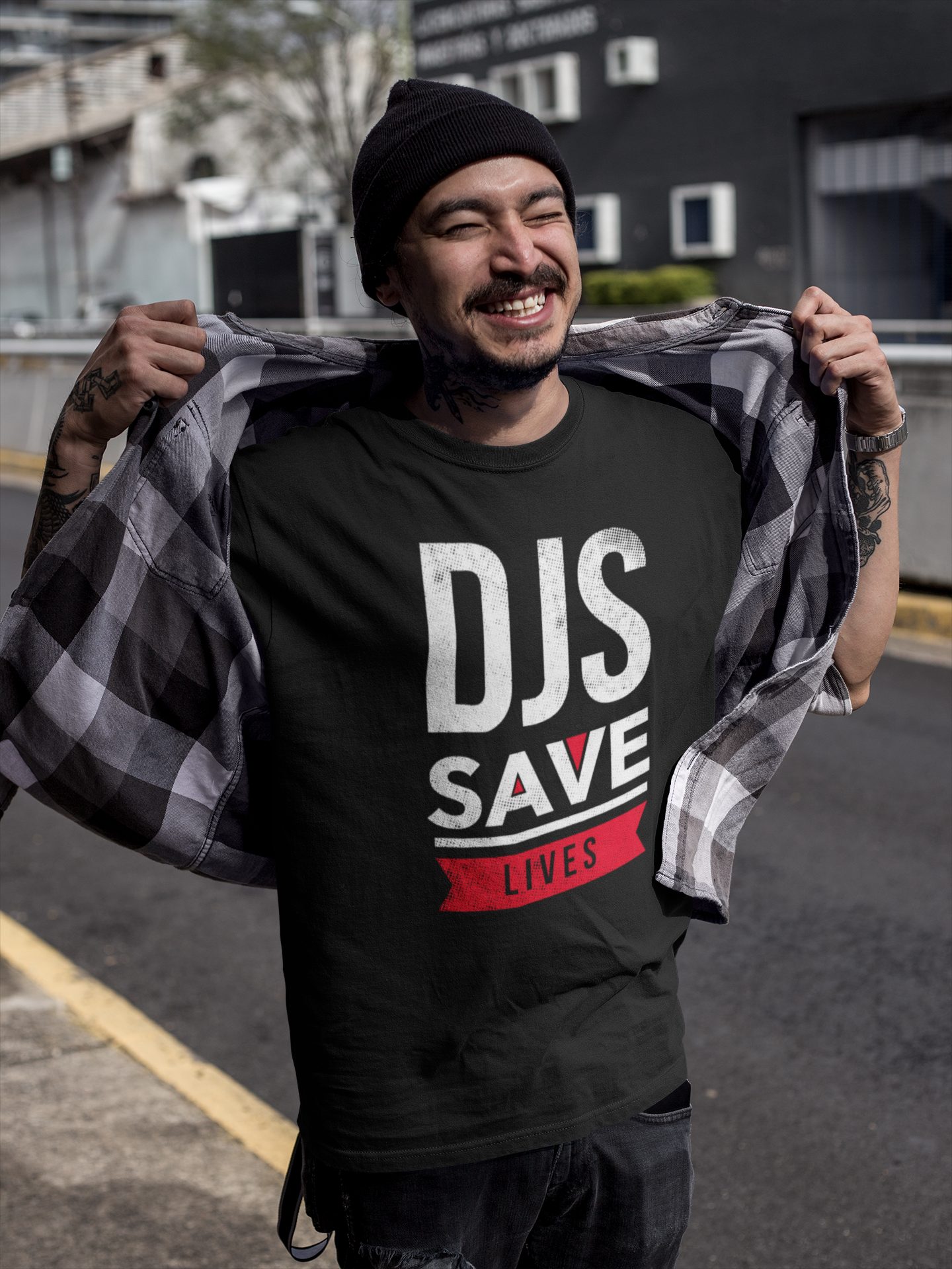 DJS SAVE LIVES T-Shirt - Beats 4 Hope