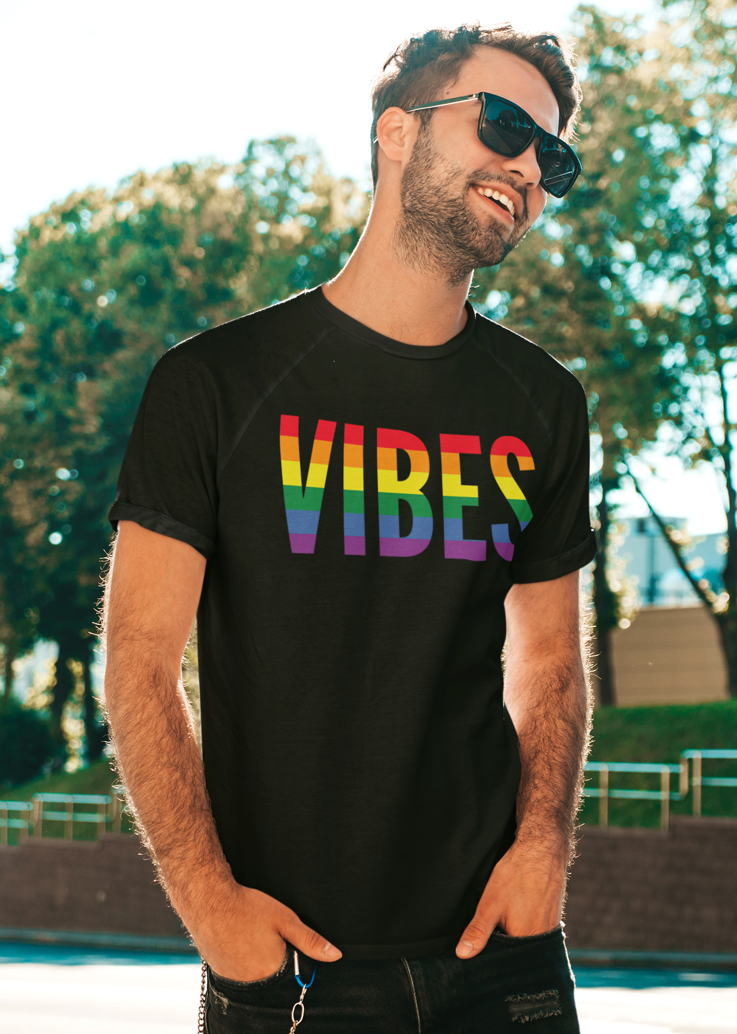 VIBES PRIDE  Unisex T-Shirt - Beats 4 Hope