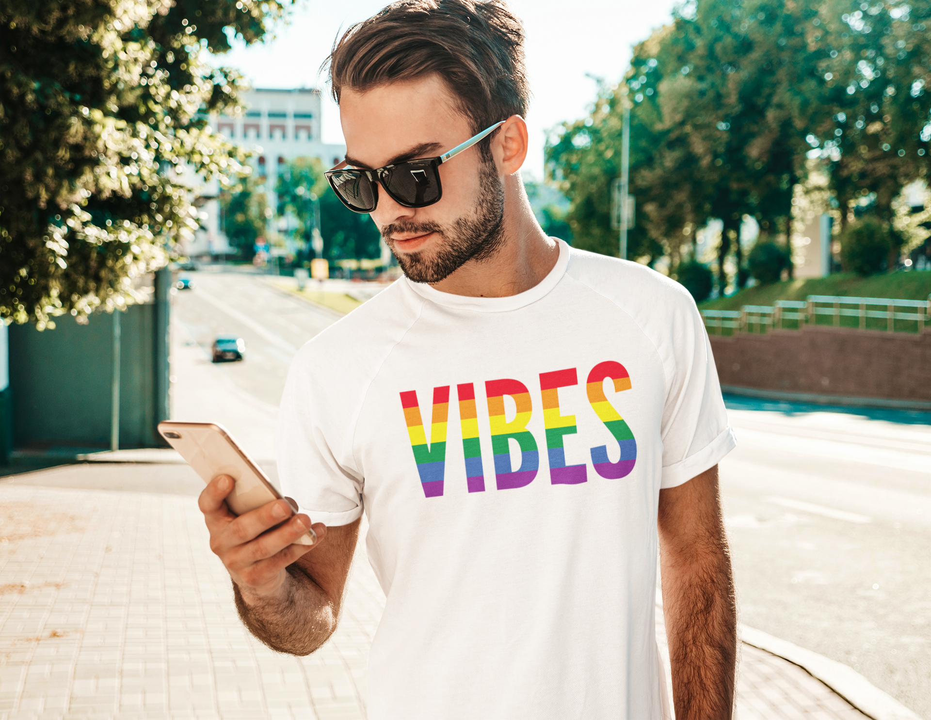 VIBES PRIDE  Unisex T-Shirt - Beats 4 Hope