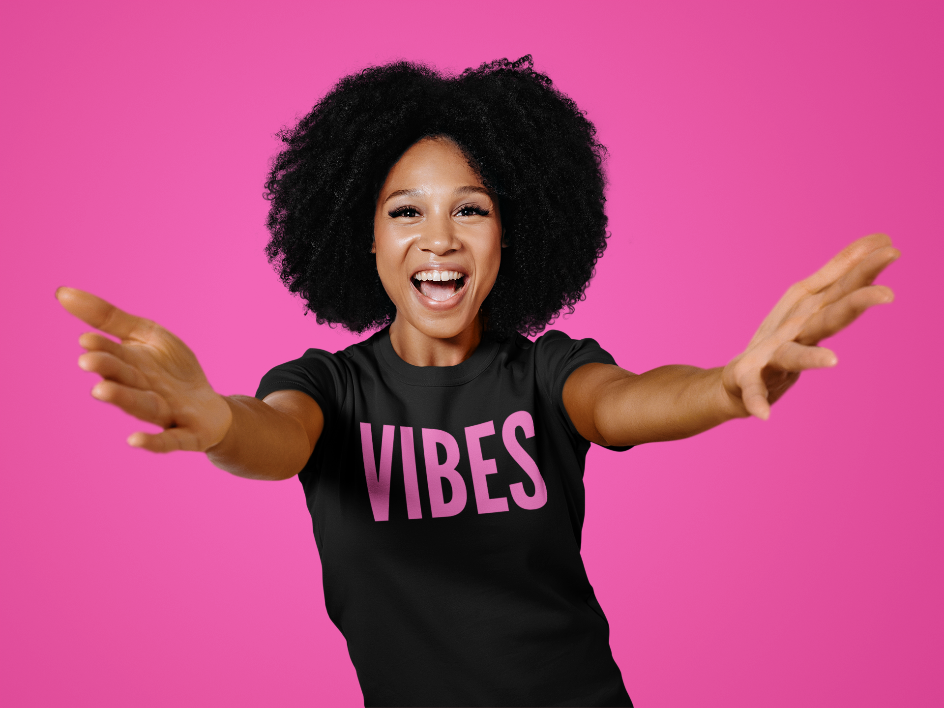 VIBES - Pink Unisex Special Edition T-Shirt - Beats 4 Hope