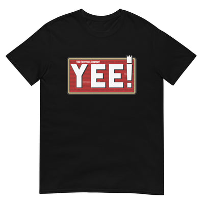 YEE Niner Unisex T-Shirt - Black / S - Black / M - Black / L - Black / XL - Black / 2XL - Black / 3XL