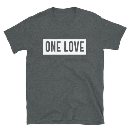 ONE LOVE - Short-Sleeve Unisex T-Shirt - Beats 4 Hope