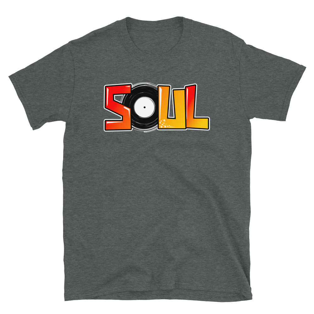 SOULFUL  Unisex T-Shirt - Dark Heather / S - Dark Heather / M - Dark Heather / L - Dark Heather / XL - Dark Heather / 2XL - Dark Heather / 3XL