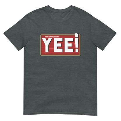 YEE Niner Unisex T-Shirt - Dark Heather / S - Dark Heather / M - Dark Heather / L - Dark Heather / XL - Dark Heather / 2XL - Dark Heather / 3XL