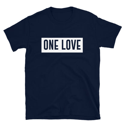 ONE LOVE - Short-Sleeve Unisex T-Shirt - Beats 4 Hope