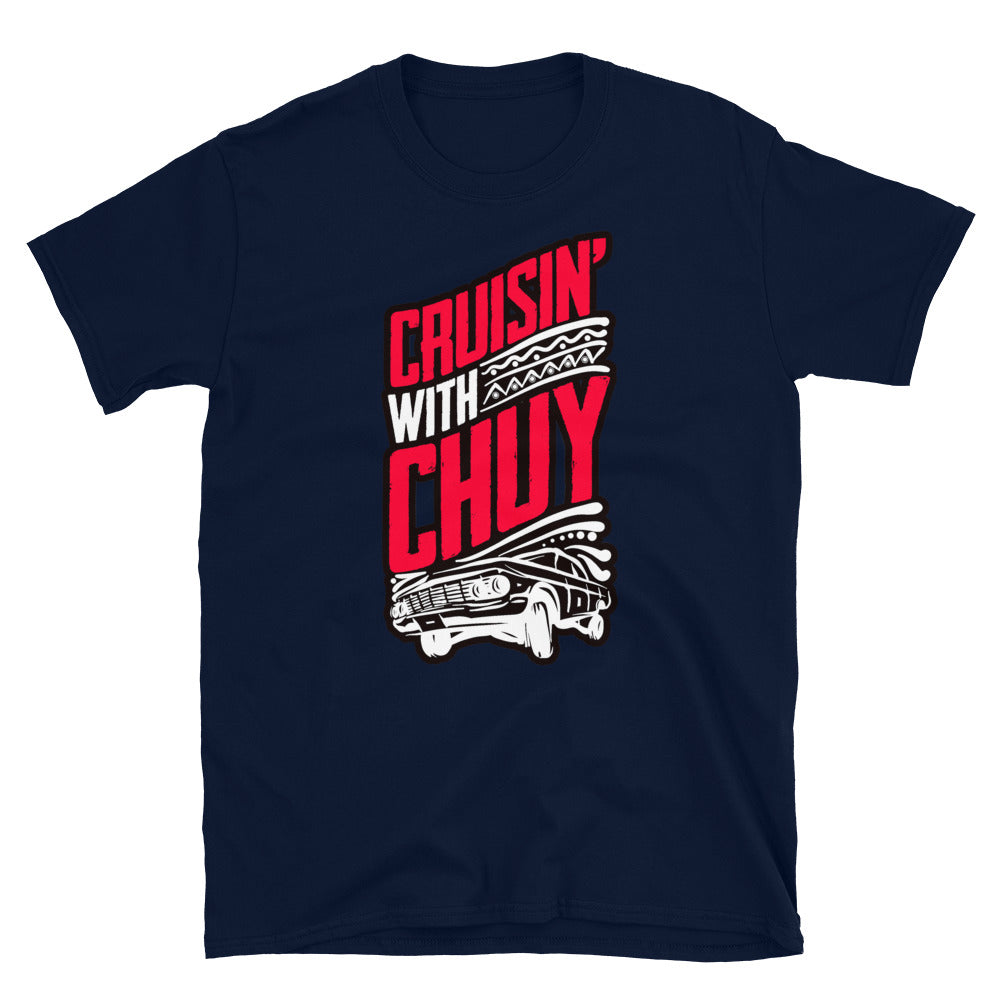 CRUISIN' WITH CHUY - Cherry  Unisex T-Shirt - Beats 4 Hope