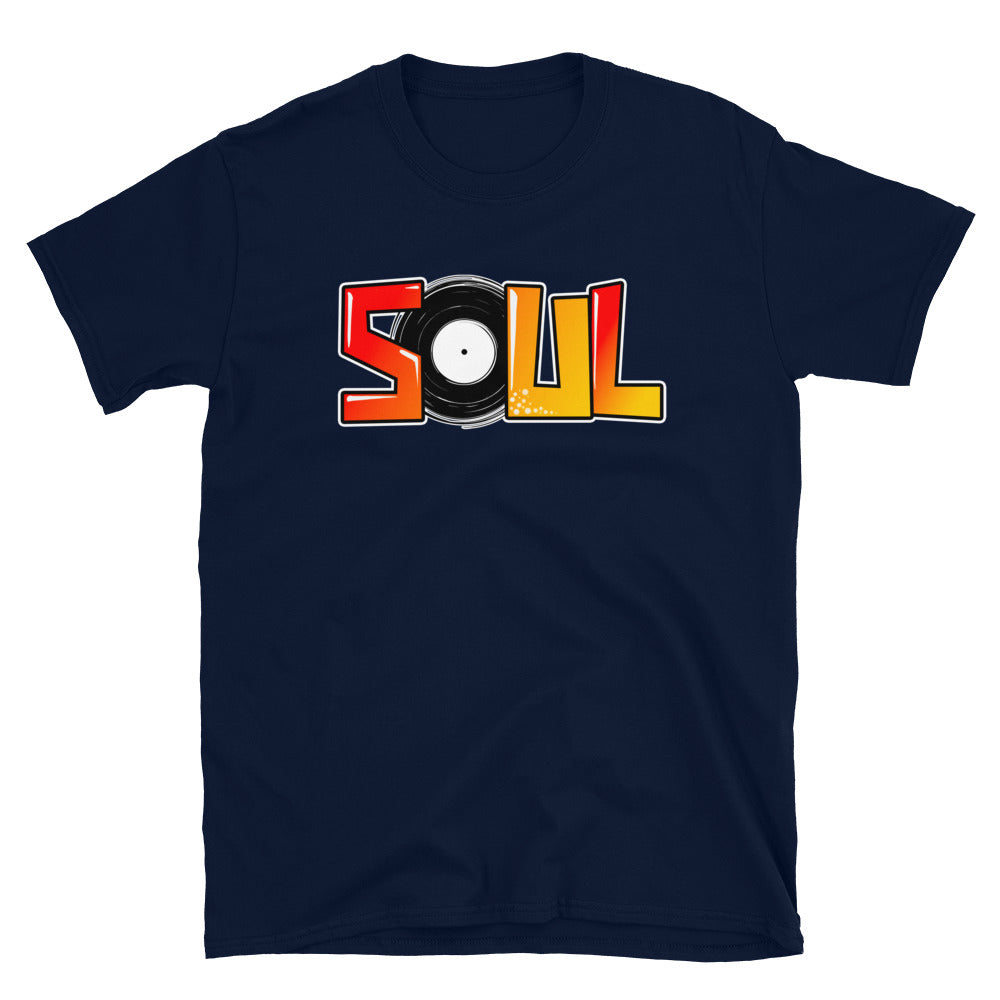 SOULFUL  Unisex T-Shirt - Navy / S - Navy / M - Navy / L - Navy / XL - Navy / 2XL - Navy / 3XL