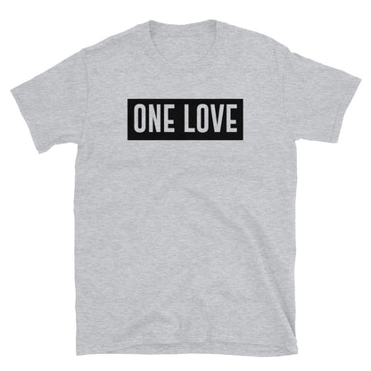 ONE LOVE - Short-Sleeve Unisex T-Shirt - Beats 4 Hope