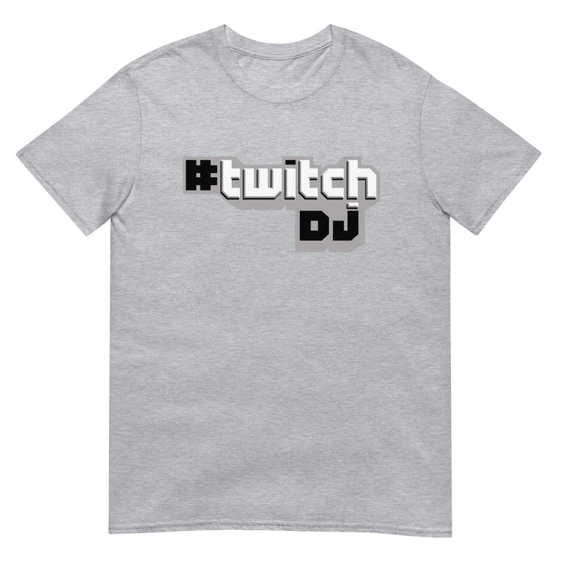 adult graphic t-shirt that supports DJs on Twitch TV
