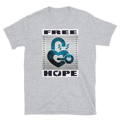 FREE HOPE Unisex T-Shirt - Sport Grey / S - Sport Grey / M - Sport Grey / L - Sport Grey / XL - Sport Grey / 2XL - Sport Grey / 3XL