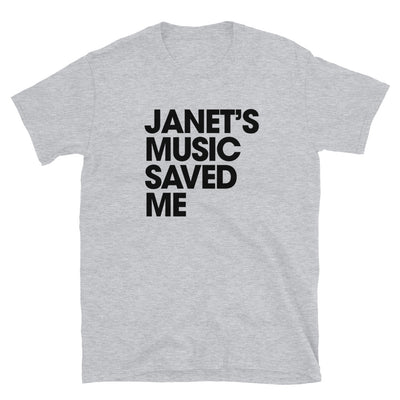 JANET'S MUSIC SAVED MY LIFE - Unisex T-Shirt - Beats 4 Hope