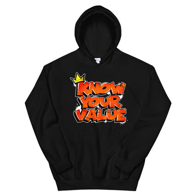 KNOW YOUR VALUE - Unisex Hoodie - Beats 4 Hope