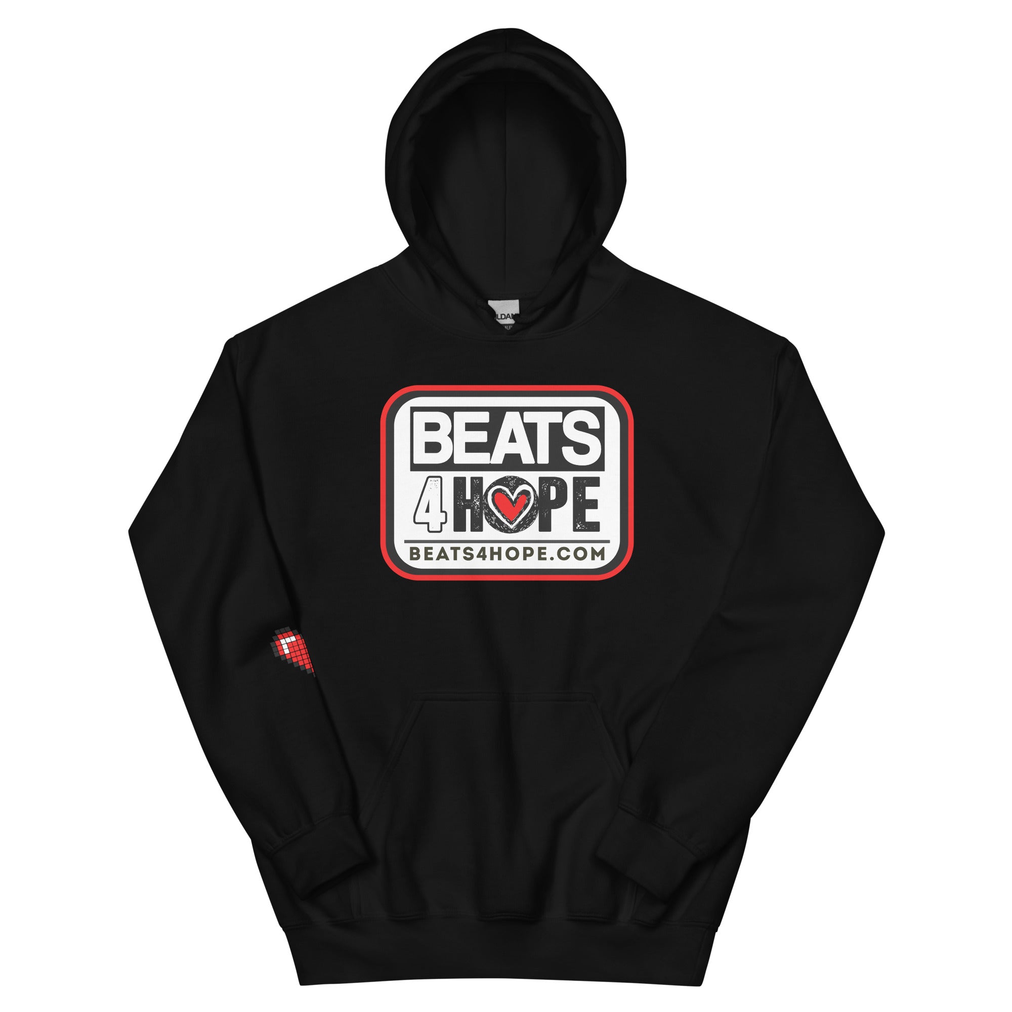 BEATS 4 HOPE Logo Heart Hoodie