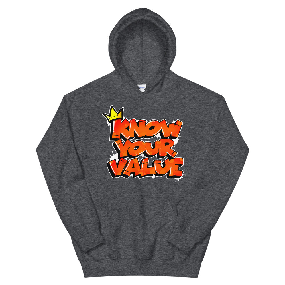 KNOW YOUR VALUE - Unisex Hoodie - Beats 4 Hope