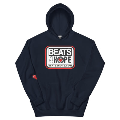 BEATS4HOPE - Heart - Unisex Hoodie - Beats 4 Hope