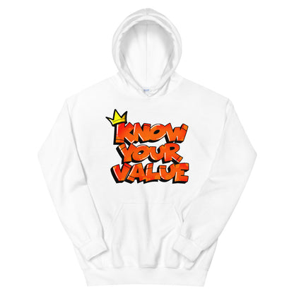 KNOW YOUR VALUE - Unisex Hoodie - Beats 4 Hope