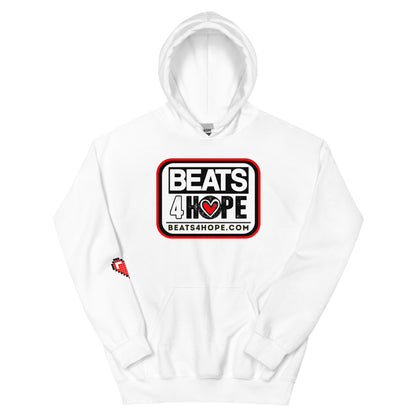 BEATS4HOPE - Heart - Unisex Hoodie - Beats 4 Hope