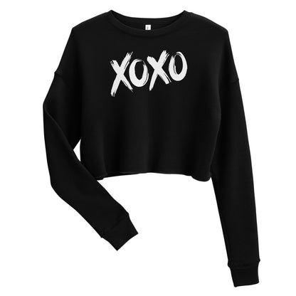 HUGS AND KISSES Crop Sweatshirt - Beats 4 Hope