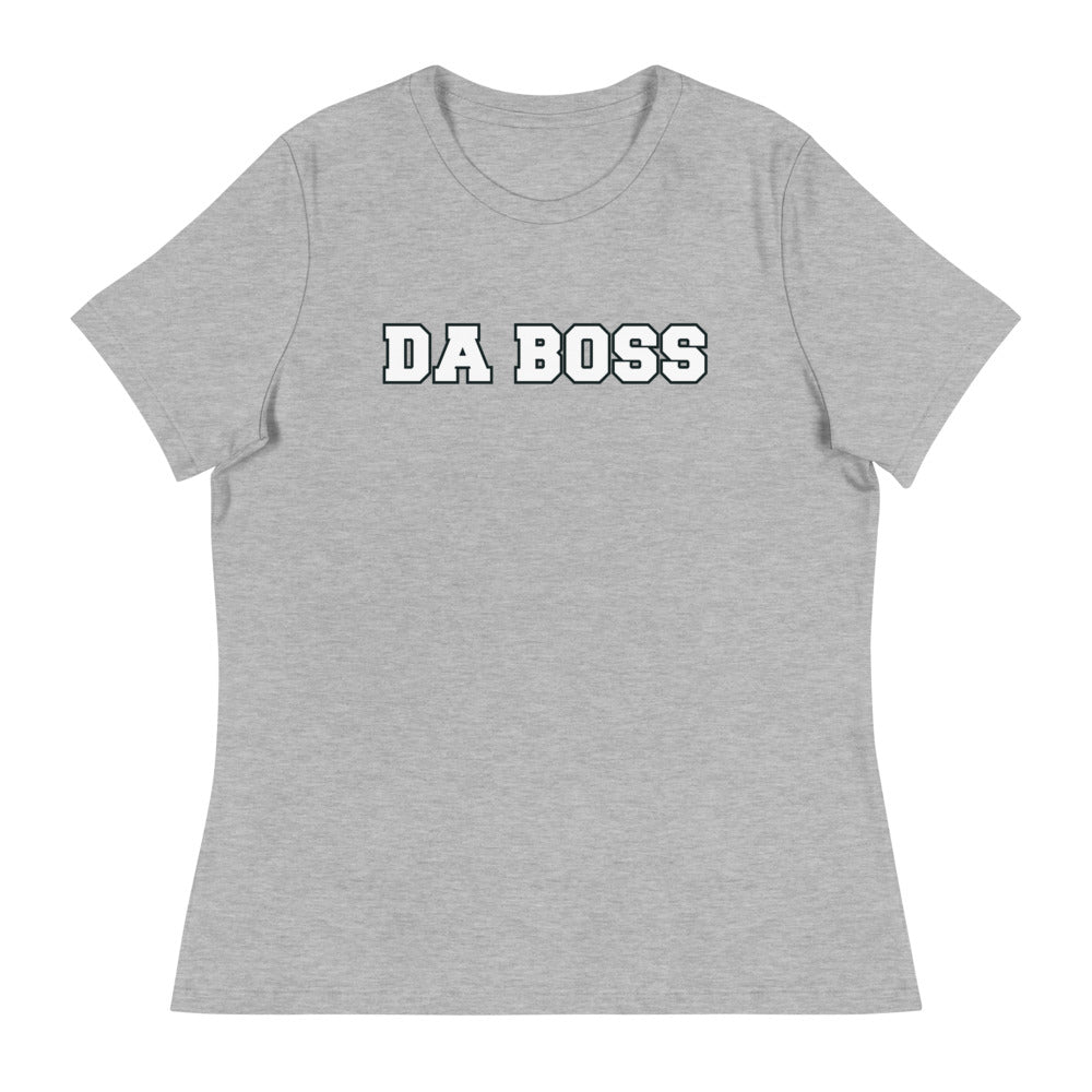 DA BOSS - Women's Relaxed T-Shirt - Beats 4 Hope