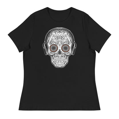 SUGAR SKULL - Women's Relaxed T-Shirt - Beats 4 Hope