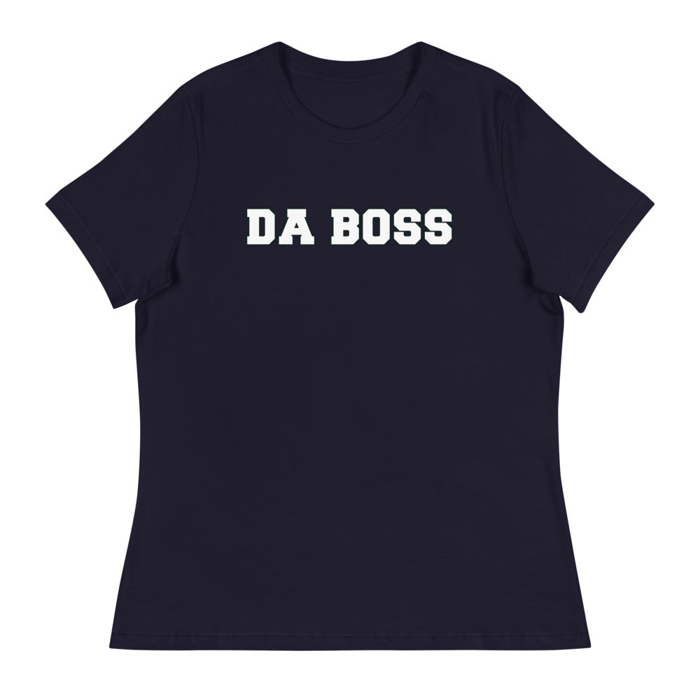 DA BOSS - Women's Relaxed T-Shirt - Beats 4 Hope