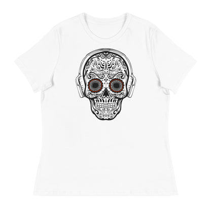 SUGAR SKULL - Women's Relaxed T-Shirt - Beats 4 Hope