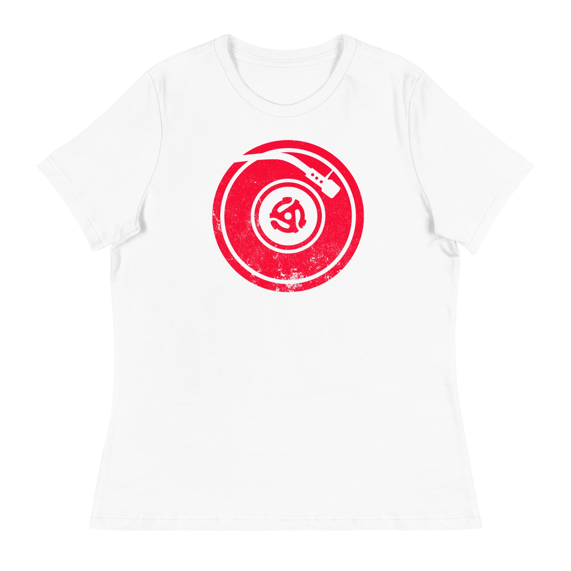 Battle 45 Turntable - Women's Relaxed T-Shirt - Beats 4 Hope