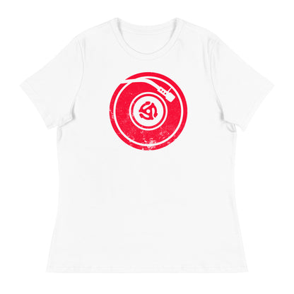 Battle 45 Turntable - Women's Relaxed T-Shirt - Beats 4 Hope